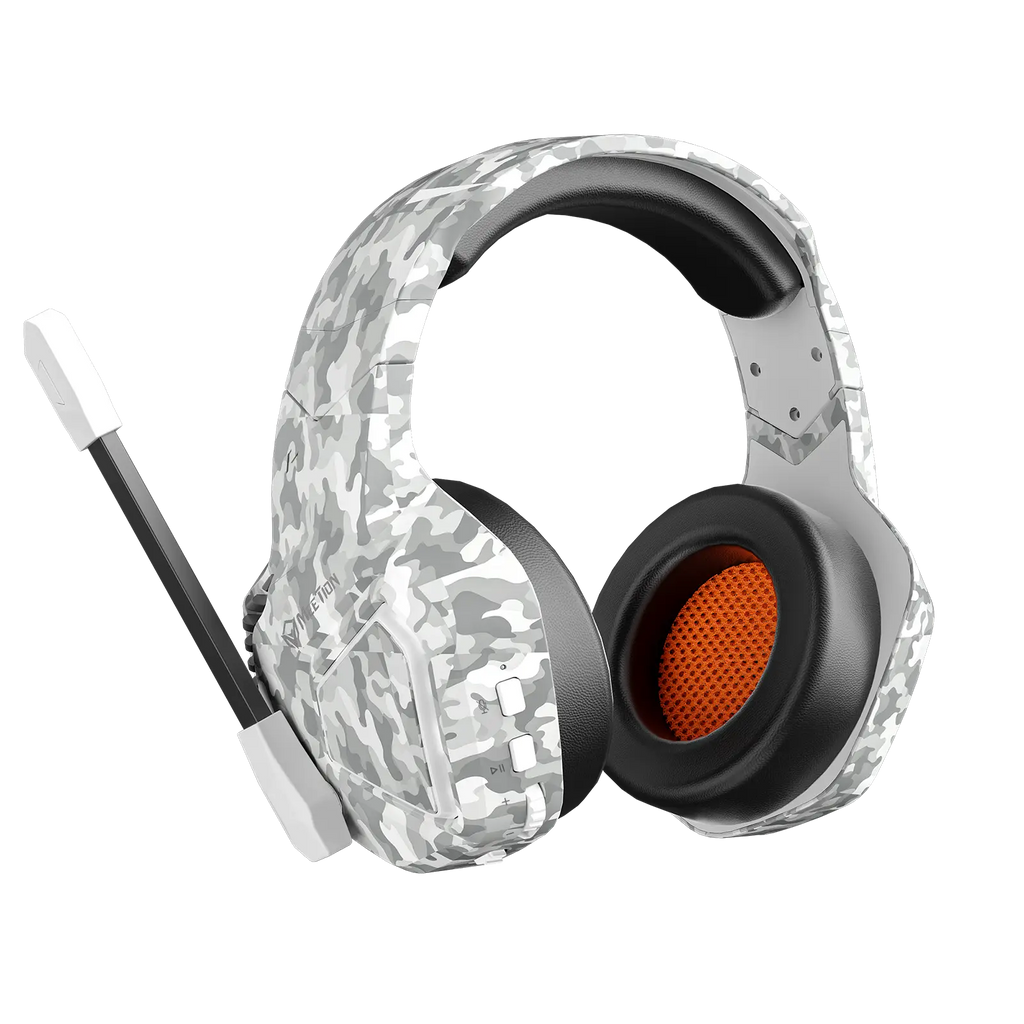 Meetion Wireless Surround Sound Gaming Headset Tri-Mode Headset (BTH014) - White Meetion Wireless Surround Sound Gaming Headset Tri-Mode Headset (BTH014) - White
