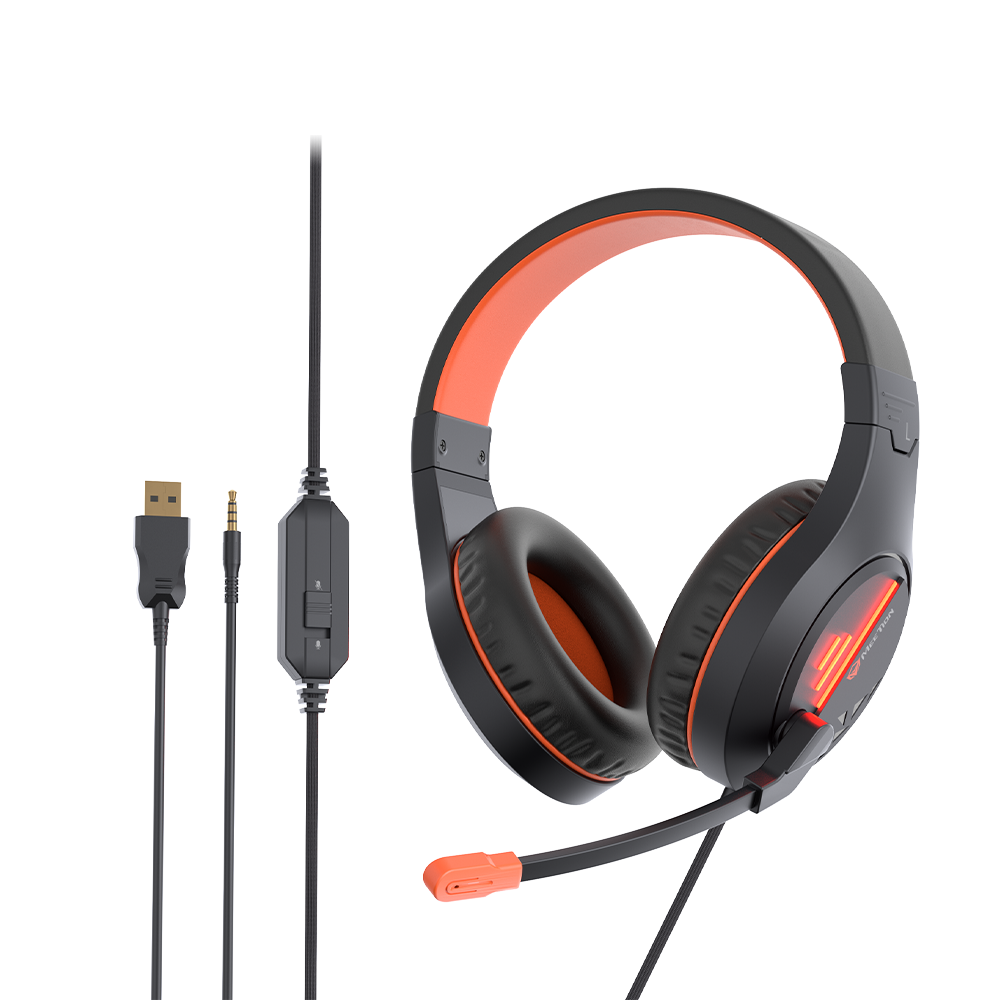 Meetion Gaming Headset Backlit 3.5mm Audio Pin x1 with Audio and USB Meetion Gaming Headset Backlit 3.5mm Audio Pin x1 with Audio and USB