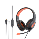 Meetion Gaming Headset Backlit 3.5mm Audio Pin x1 with Audio and USB
