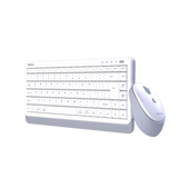 Meetion Keyboard & Mouse Combo Wireless Dual Mode (Bluetooth) Mini - White