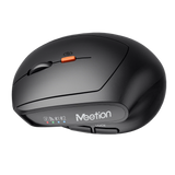 Meetion Dual Mode 2.4Ghz + Bluetooth Ergonomic Vertical Wireless Mouse Rechargeable (BTM008)