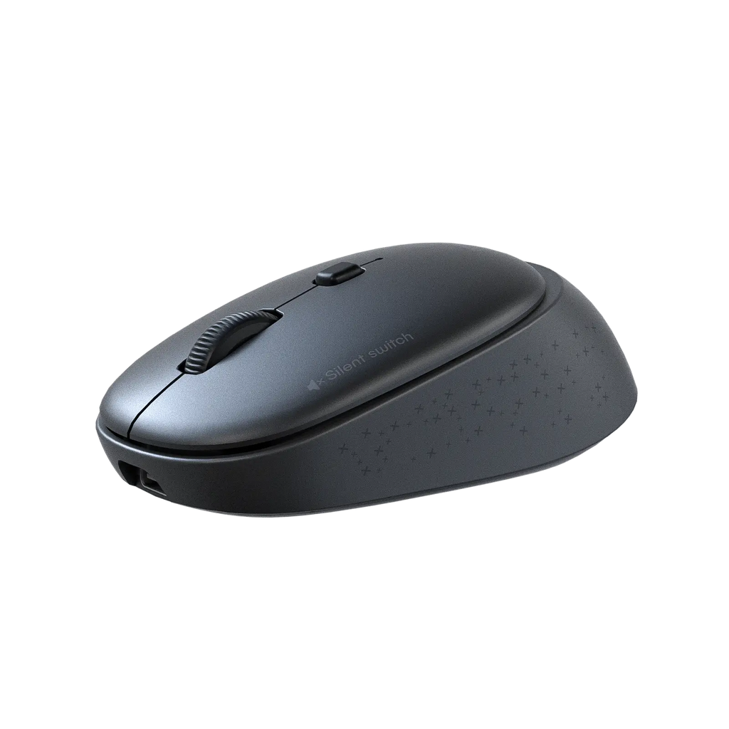 Meetion Whisper Silent Wireless Dual Mode Wireless + Bluetooth and Rechargeable Mouse (BTM571)