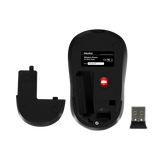 Meetion 2.4G Wireless Optical Mouse (MT-R545) - Black White