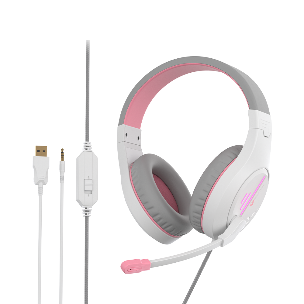 Meetion Gaming Headset Backlit 3.5mm Audio Pin x1 with Audio and USB Meetion Gaming Headset Backlit 3.5mm Audio Pin x1 with Audio and USB