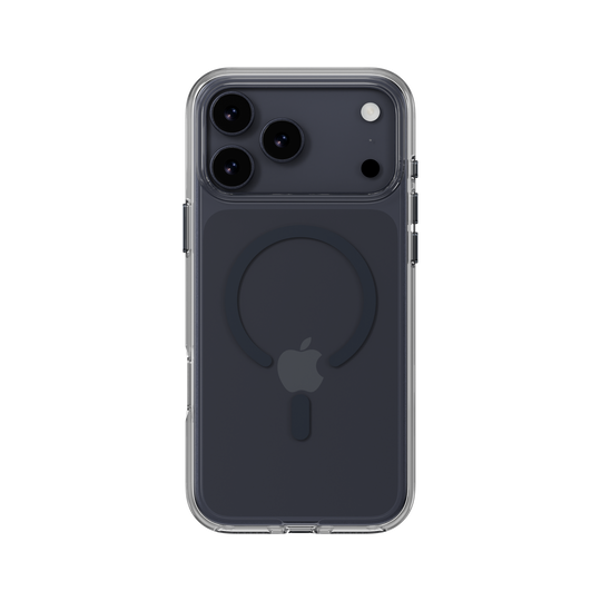 MAGEASY CLEAR CASE FOR IPHONE 17 SERIES - TRANSPARENT/ MIDNIGHT RING MAGEASY CLEAR CASE FOR IPHONE 17 SERIES - TRANSPARENT/ MIDNIGHT RING