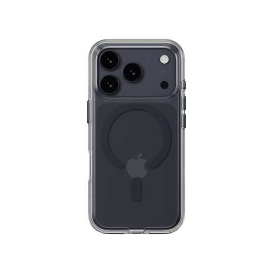 MAGEASY CLEAR CASE FOR IPHONE 17 SERIES - TRANSPARENT/ MIDNIGHT RING MAGEASY CLEAR CASE FOR IPHONE 17 SERIES - TRANSPARENT/ MIDNIGHT RING