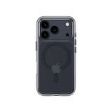 MAGEASY CLEAR CASE FOR IPHONE 17 SERIES - TRANSPARENT/ MIDNIGHT RING