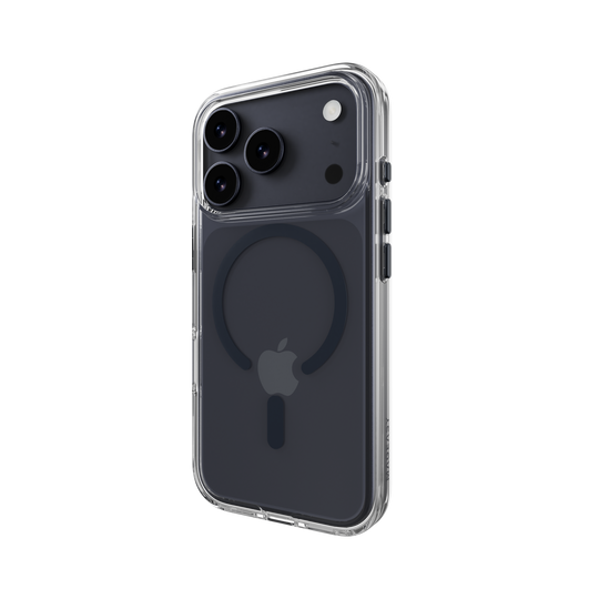MAGEASY CLEAR CASE FOR IPHONE 17 SERIES - TRANSPARENT/ MIDNIGHT RING MAGEASY CLEAR CASE FOR IPHONE 17 SERIES - TRANSPARENT/ MIDNIGHT RING