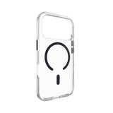 MAGEASY CLEAR CASE FOR IPHONE 17 SERIES - TRANSPARENT/ MIDNIGHT RING