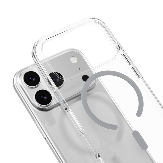 MAGEASY CLEAR CASE FOR IPHONE 17 SERIES - TRANSPARENT/ MIST RING MAGEASY CLEAR CASE FOR IPHONE 17 SERIES - TRANSPARENT/ MIST RING