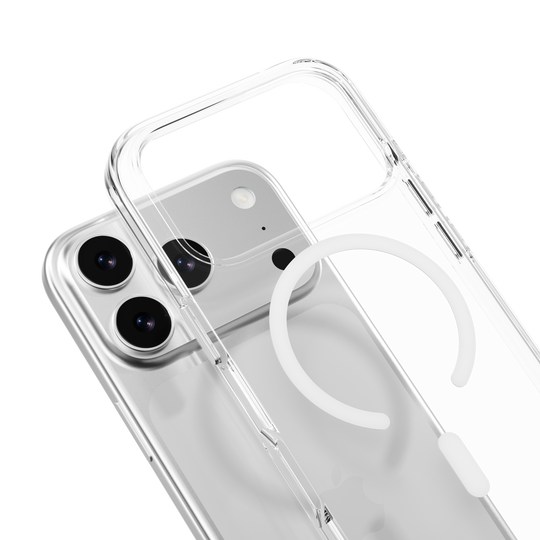 MAGEASY ULTRA THIN CASE FOR 17 SERIES - TRANSPARENT/WHITE RING MAGEASY ULTRA THIN CASE FOR 17 SERIES - TRANSPARENT/WHITE RING