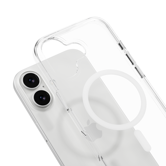 MAGEASY ULTRA THIN CASE FOR 17 SERIES - TRANSPARENT/WHITE RING MAGEASY ULTRA THIN CASE FOR 17 SERIES - TRANSPARENT/WHITE RING