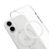 MAGEASY ULTRA THIN CASE FOR 17 SERIES - TRANSPARENT/WHITE RING