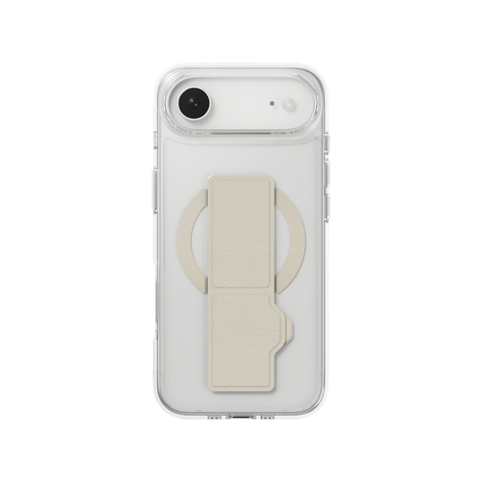 MAGEASY GRABSTAND CASE FOR IPHONE 17 SERIES -TRANSPARENT MAGEASY GRABSTAND CASE FOR IPHONE 17 SERIES -TRANSPARENT