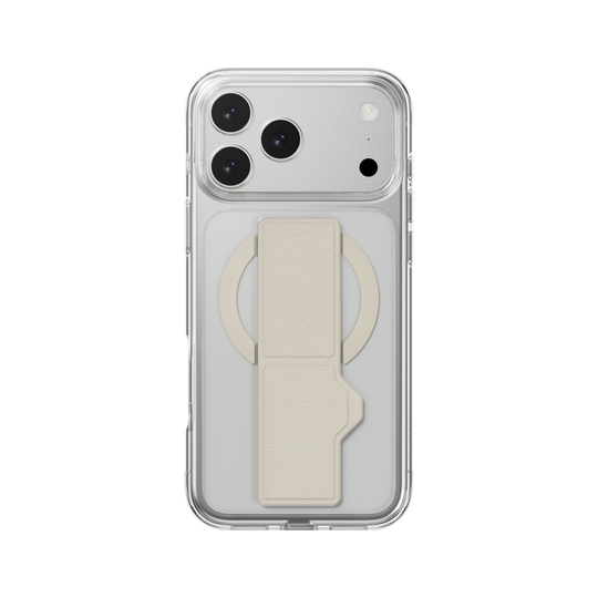 MAGEASY GRABSTAND CASE FOR IPHONE 17 SERIES -TRANSPARENT MAGEASY GRABSTAND CASE FOR IPHONE 17 SERIES -TRANSPARENT