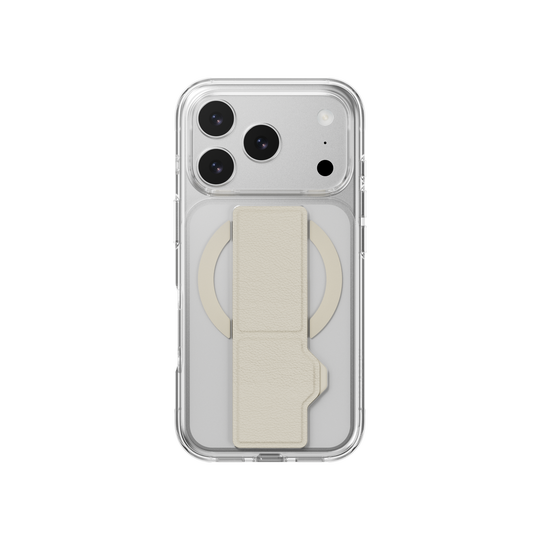 MAGEASY GRABSTAND CASE FOR IPHONE 17 SERIES -TRANSPARENT MAGEASY GRABSTAND CASE FOR IPHONE 17 SERIES -TRANSPARENT