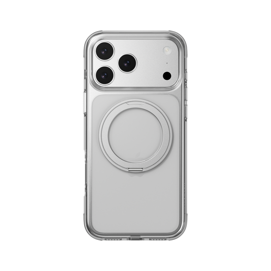MAGEASY MAGSTAND 360 ROTATING RING CASE FOR IPHONE 17 SERIES -TRANSPARENT MAGEASY MAGSTAND 360 ROTATING RING CASE FOR IPHONE 17 SERIES -TRANSPARENT