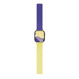 Moft Snap Apple Watch Band Series 11 Silicon 46mm - Panna Cotta/Purple