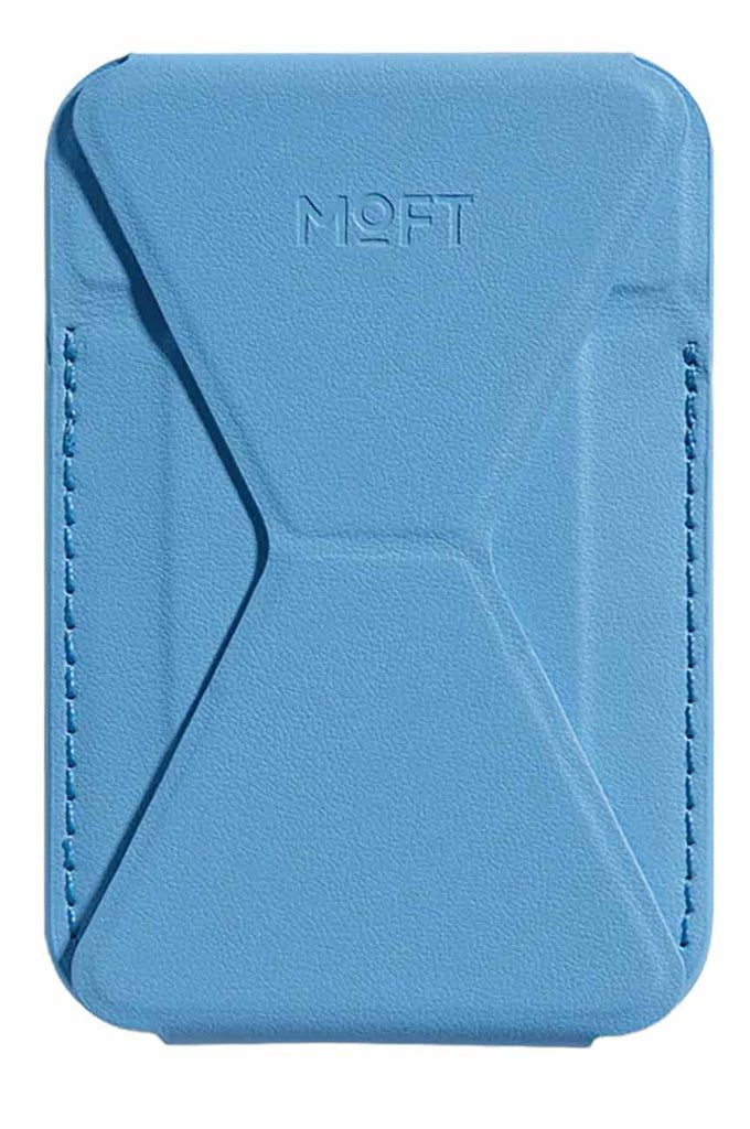 MOFT Snap-On iPhone Stand & Wallet - Faded Jeans