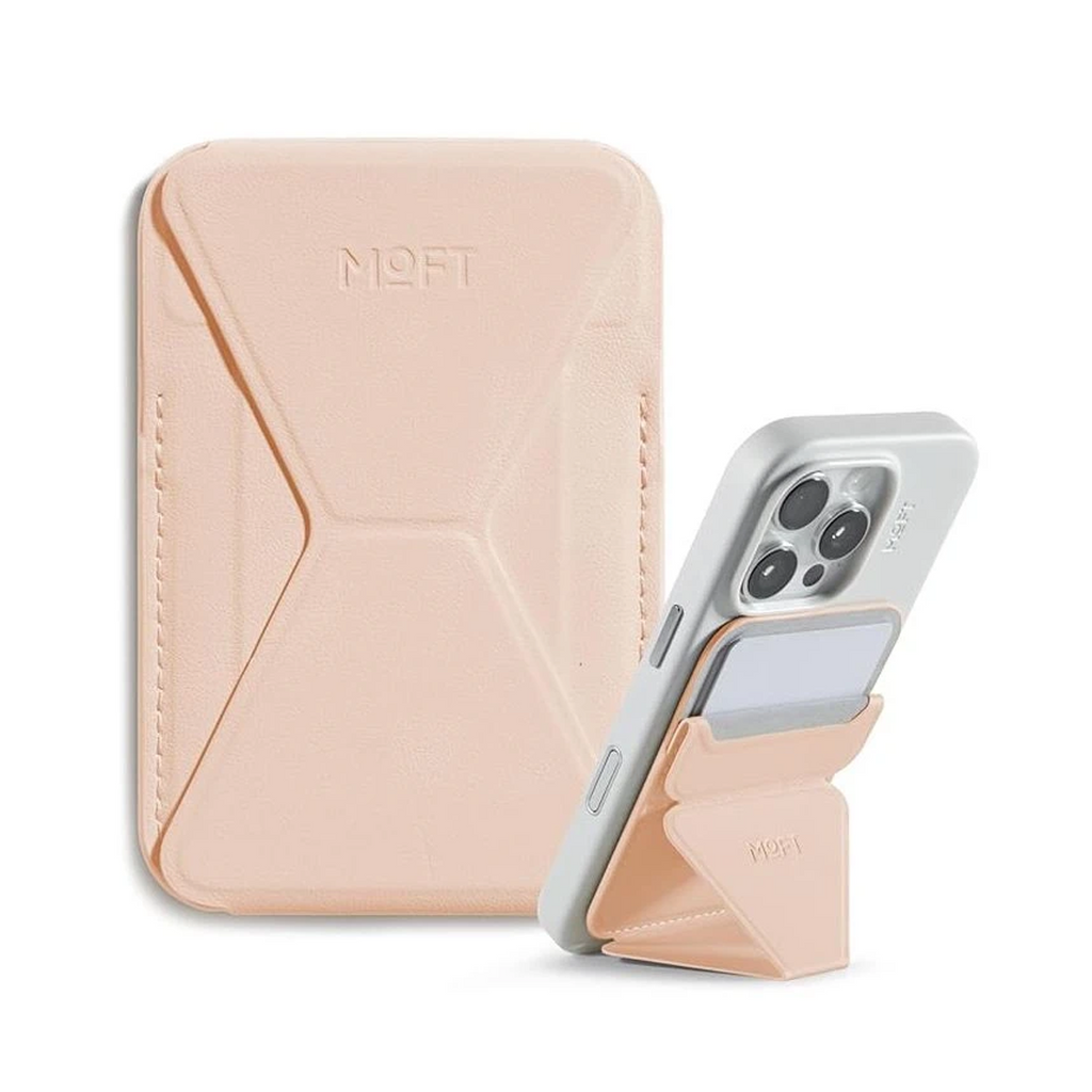 MOFT Snap-On iPhone Stand & Wallet - Faded Jeans MOFT Snap-On iPhone Stand & Wallet - Faded Jeans