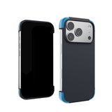 MOFT Color-Blocking Snap Phone Case for iPhone 18 Pro/Pro Max - Navy Blue Faded Jeans