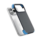 MOFT Color-Blocking Snap Phone Case for iPhone 18 Pro/Pro Max - Navy Blue Faded Jeans