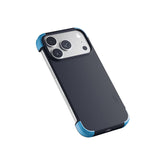 MOFT Color-Blocking Snap Phone Case for iPhone 18 Pro/Pro Max - Navy Blue Faded Jeans