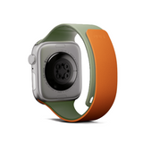 MOFT Snap apple watch Band Sport 40/41/42mm - Khaki Green Sunrise
