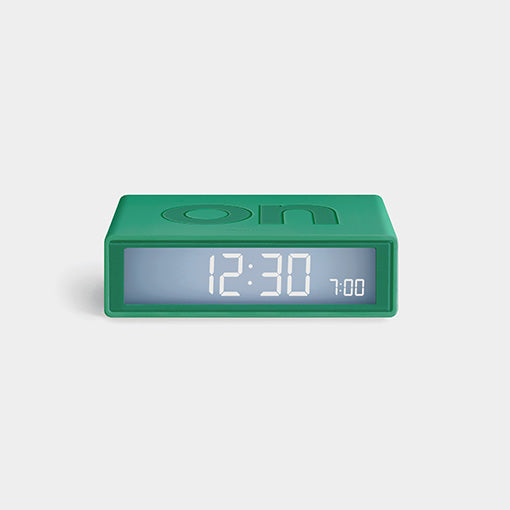 LEXON FLIP+ TRAVEL Mini reversible travel alarm clock
