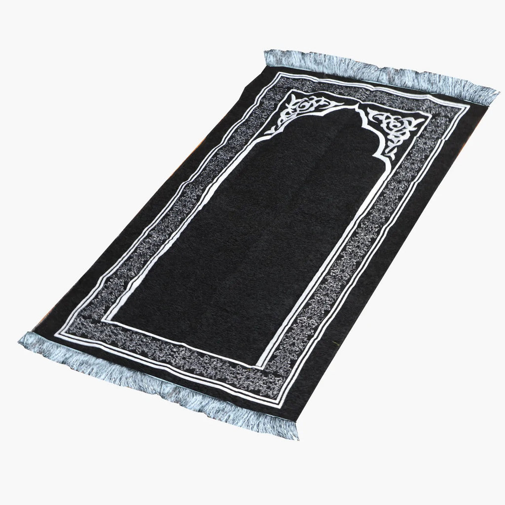 Sundus Prayer Mat - Black Sundus Prayer Mat - Black