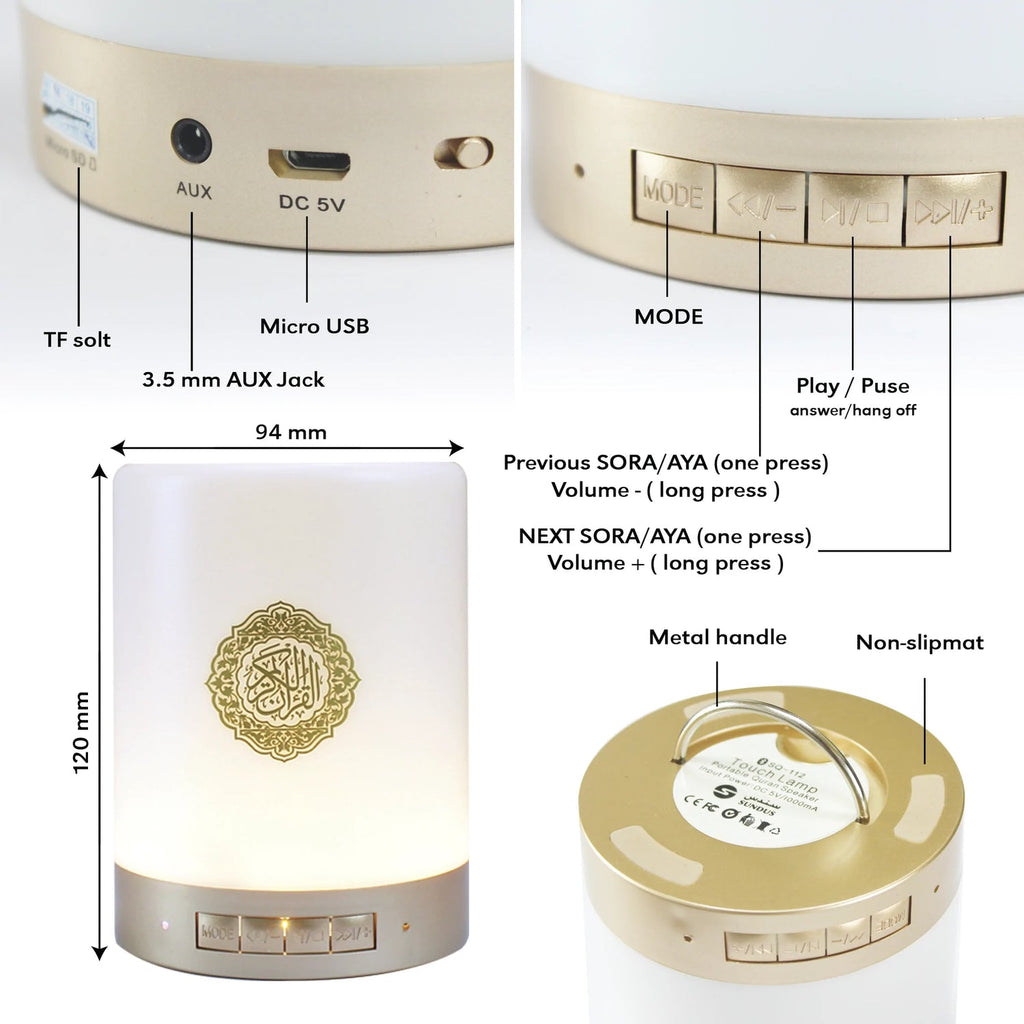 SUNDUS TOUCH LAMP PORTABLE SPEAKER SUNDUS TOUCH LAMP PORTABLE SPEAKER
