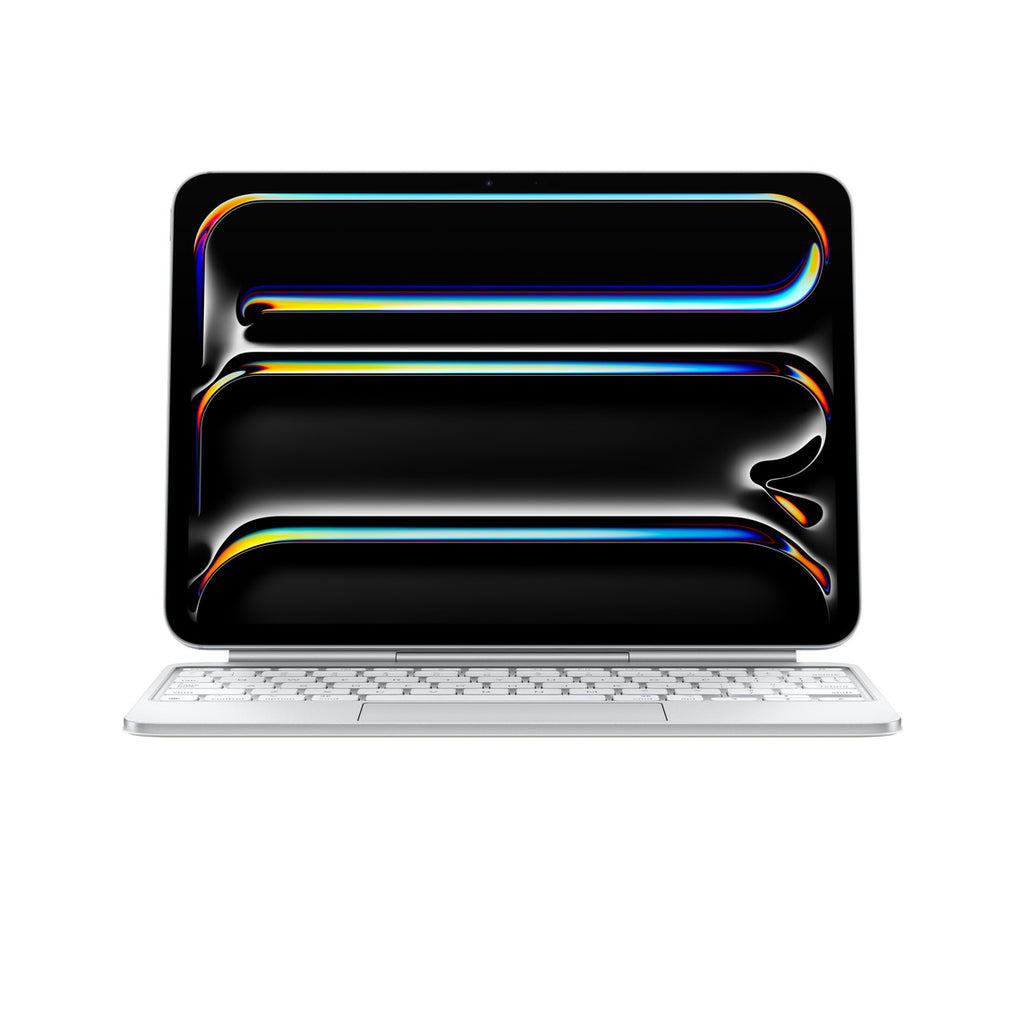 Apple Magic Keyboard for iPad Pro 11‑inch (M4) - Arabic - White Apple Magic Keyboard for iPad Pro 11‑inch (M4) - Arabic - White