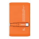 MOMAX 1-WORLD 25W 3 PORT TRAVEL ADAPTOR