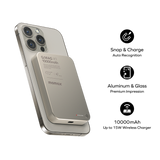 MOMAX QMAG X1 10000mAh GEN2 15W Magsafe Wireless Power