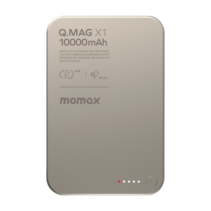 MOMAX QMAG X1 10000mAh GEN2 15W Magsafe Wireless Power MOMAX QMAG X1 10000mAh GEN2 15W Magsafe Wireless Power
