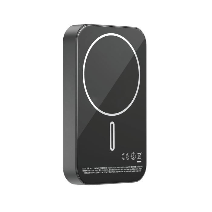 MOMAX Q.MAG X1 magnetic Wireless Battery Pack (10000mah)13mm Ultra slim MOMAX Q.MAG X1 magnetic Wireless Battery Pack (10000mah)13mm Ultra slim