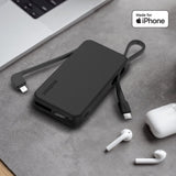 Momax 1-Power Vital+ 10000mAh Battery Pack USB-C to Lightning Cable