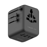 Momax 1-World 5-Ports Travel Charger (45W) Black