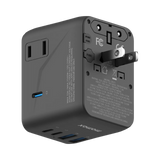 Momax 1-World 5-Ports Travel Charger (45W) Black