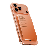 MOMAX Q.MAG X 5000mAh GEN2 15W ULTRA SLIM MAGSAFE WIRELESS POWER BANK - Orange