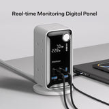 MOMAX 1-CHARGE 70W WORK FLOW 6-OUTLET DIGITAL DISPLAY POWER TOWER WITH USB