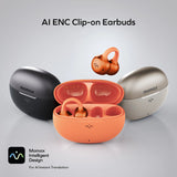 Momax 1 VIBE CLIP M IN D AI ENC Clip on Earbuds