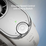MOMAX 1 GO CLIP Mini Fan- White