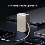 Momax 1-Pac Pass Mini⁺ 10000mAh 2in1 Battery Pack with Built-in Retractable Cable
