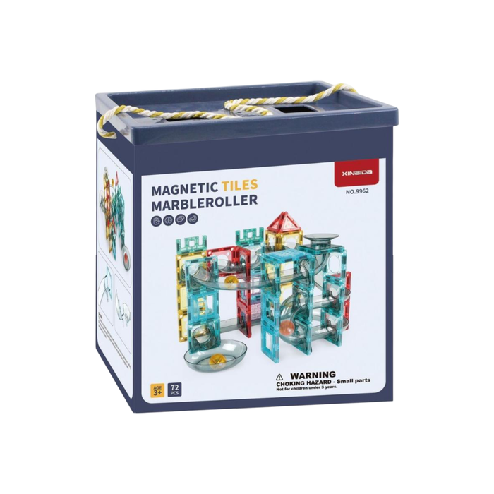 XINAIDA Magnetic tiles (marble rollers) 72pcs XINAIDA Magnetic tiles (marble rollers) 72pcs