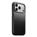 NOMAD Modern Leather Case For iPhone 18 Pro/Pro Max - Black