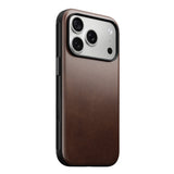 NOMAD Modern Leather Case For iPhone 18 Pro/Pro Max - Brown