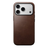 NOMAD Modern Leather Case For iPhone 18 Pro/Pro Max - Brown