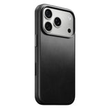 NOMAD Traditional Leather Case For iPhone 18 Pro - Horween Black