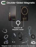 EGO Magally 3in1 Double-Sided Magnetic Qi2 5000mAh Power Bank - Black